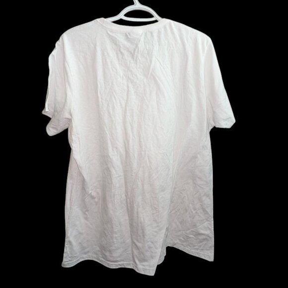 *3 FOR $9* Port & Co Pasta Lovers Club Graphic Short Sleeve Shirt Tee Top Ladies - Picture 2 of 2